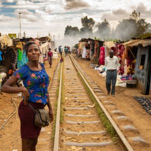 Kibera slums, Nairobi, Kenya